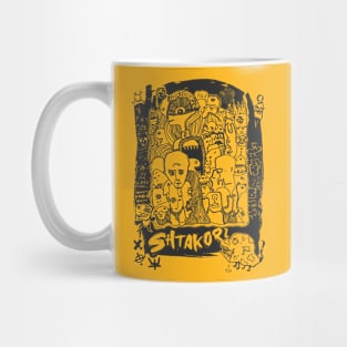 Krakataurus Gray Mug